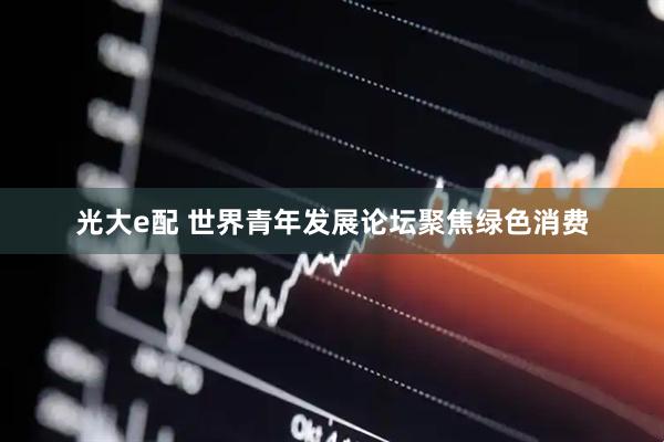 光大e配 世界青年发展论坛聚焦绿色消费