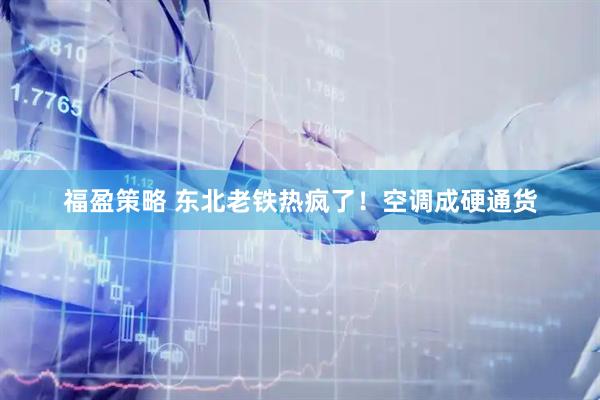 福盈策略 东北老铁热疯了！空调成硬通货