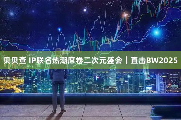 贝贝查 IP联名热潮席卷二次元盛会｜直击BW2025